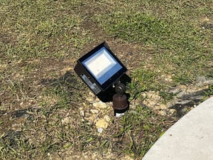 Solar Powered Lights Outside